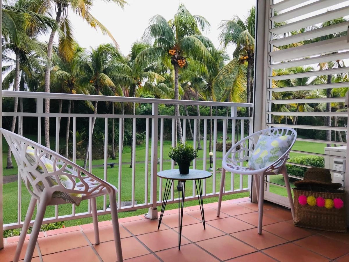 Coeur Tiare Studio Lounge Piscine Plage Cocotiers 圣弗朗索瓦 外观 照片
