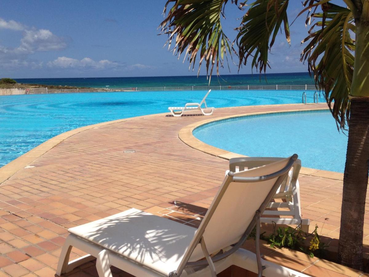Coeur Tiare Studio Lounge Piscine Plage Cocotiers 圣弗朗索瓦 外观 照片